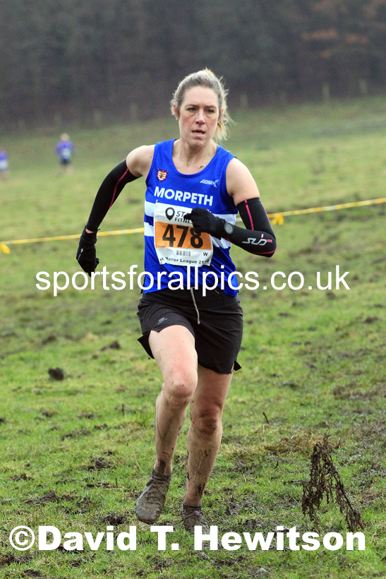 Senior womens 2022 North Eastern Harrier League, Thornley Farm, Peterlee, County Durham. Photo: David T. Hewitson/Sports for All Pics